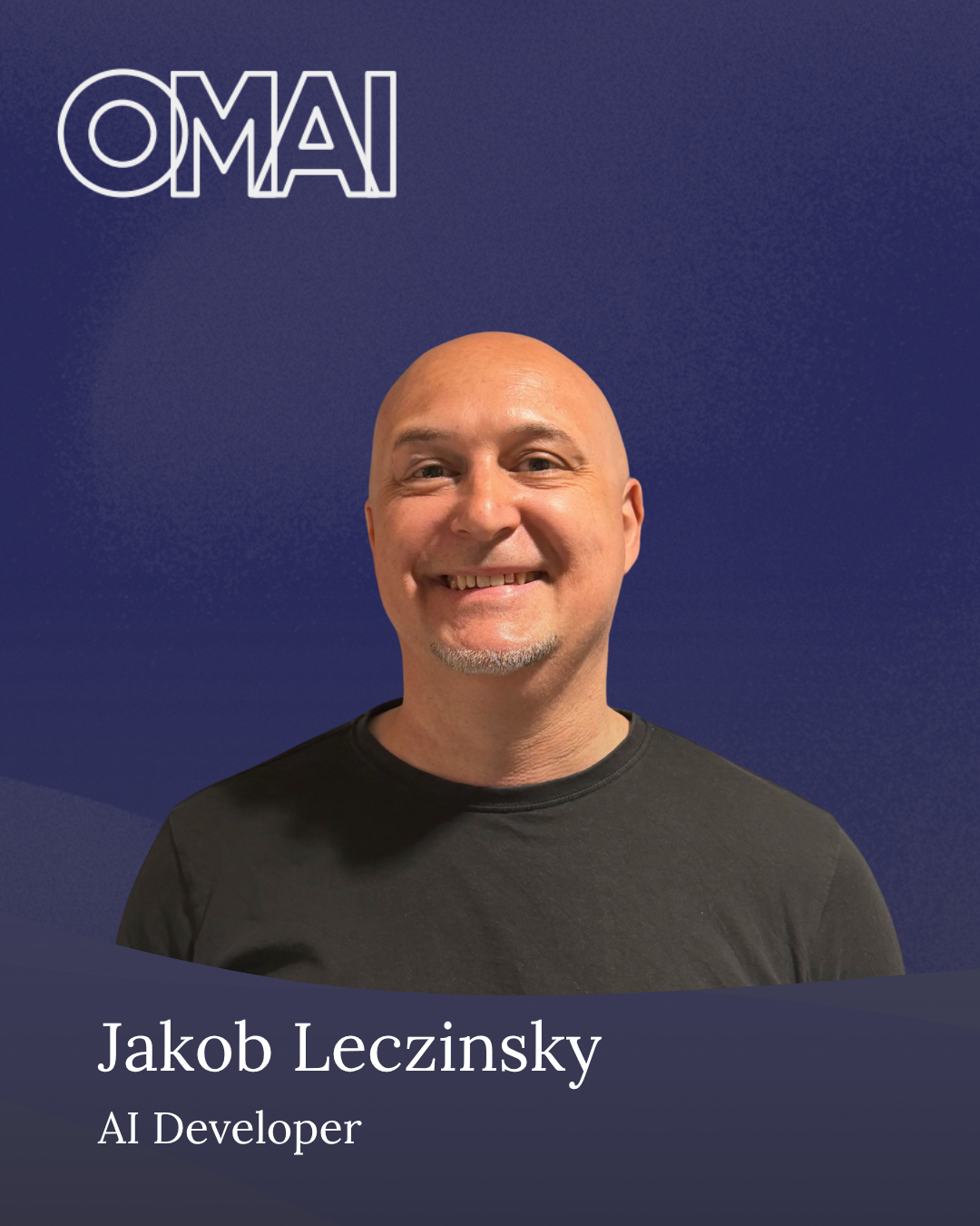 Jakob Leczinsky, ny medarbetare på OMAI